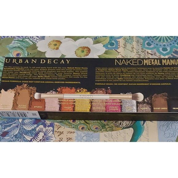 BNIB~Urban Decay Naked Metal Mania Eyeshadow Palette~$59 Retail Value - Picture 2 of 10